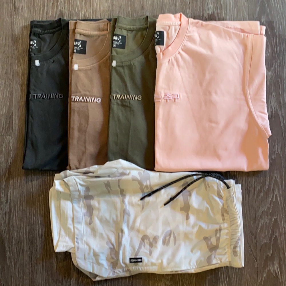 ASRV shirts and short